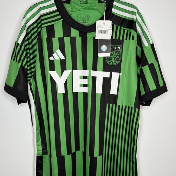 NWT Adidas MLS Austin FC 23/24 Men's Size M Home Yeti Soccer Jersey HI1836 $150 - Picture 1 of 2
